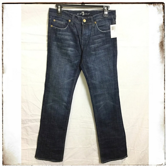 NWT 7 For All Mankind Straight Leg Jeans - Picture 2 of 6